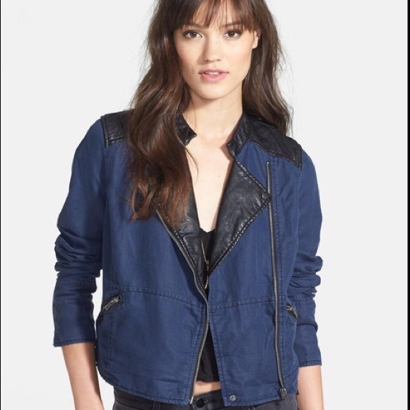Free People Jackets & Blazers - Free People Moto Jacket!